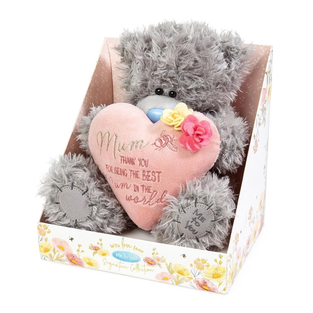9" Mum Verse Padded Heart Me to You Bear Extra Image 1